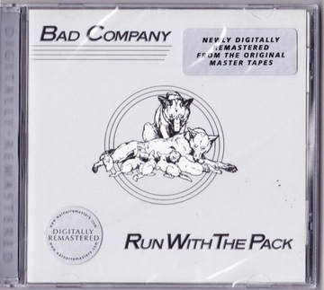 BAD COMPANY RUN WITH THE PACK NOWA FOLIA