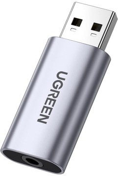 UGREEN Zewnętrzna Karta Dźwiękowa USB 2 w 1