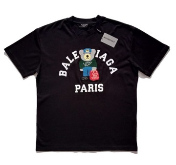 BALENCIAGA BB Paris bear t shirt XXL