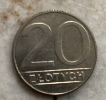 moneta 20 zł 1990 r