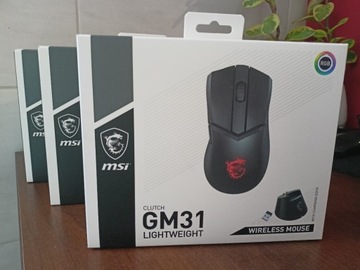 MSI CLUTCH GM31 Leightweight bezprzewodowa