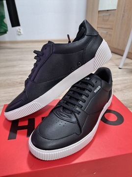 HUGO Buty męskie trampki czarne sneakersy rozmiar 42