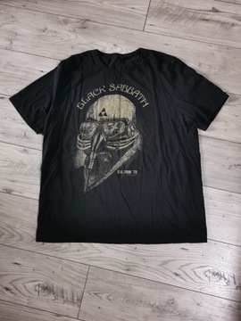 Czarny tshirt koszulka Black Sabbath 