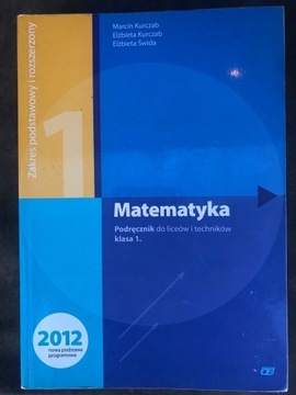 Matematyka Klasa 1. Zakres rozszerzony Podręcznik 