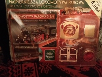 Lokomotywa parowa S 3/6 Eaglemoss zeszyty 