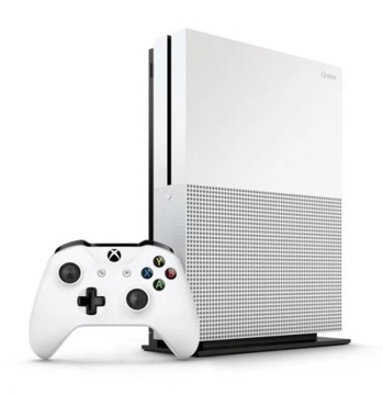 Xbox One S biały, 2xbiały pad, Football Manager