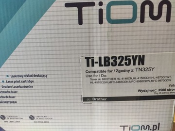 Toner TiOM Ti-LB325YN Yellow