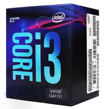 Procesor Intel i3-8100 SR3N5 3.60GHz