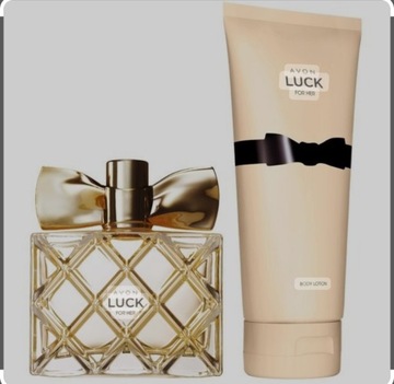 Zestaw Avon Luck woda 50ml + balsam Avon