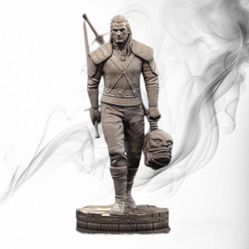 Figurka druk 3D żywica " The Witcher vol.3 "- 12cm