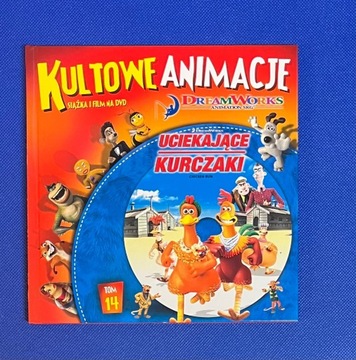 DVD  Uciekające Kurczaki Kultowe Animacje