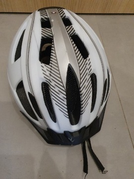 Kask rowerowy biały 