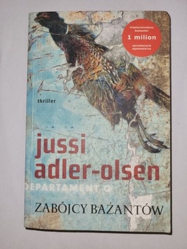 Zabójcy bażantów Jussi Adler-Olsen stan bdb.