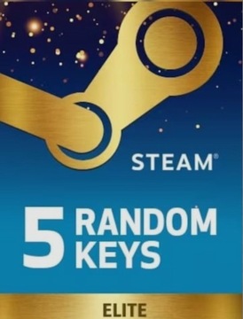 5 random key steam wersja Elite 