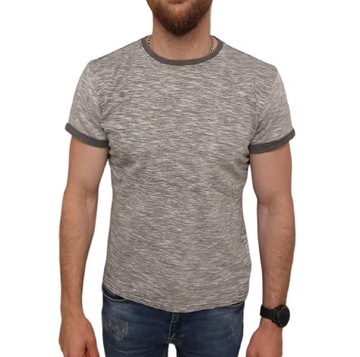 Koszulka męska szara t-shirt męski szary rozmiar M