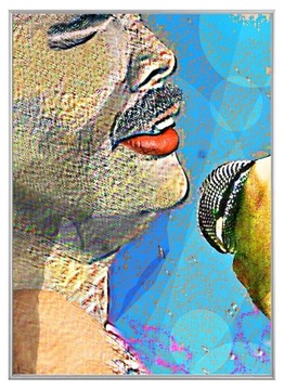 Freddie Mercury. Grafika 50x70.
