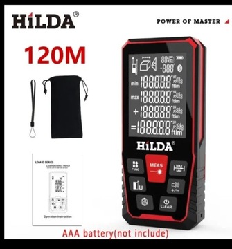 Dalmierz laserowy metr Hilda 120m nowy