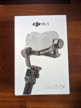 Gimbal DJI RS3, jak nowy