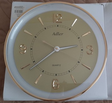 Zegar Adler z sensorem płynny cichy 