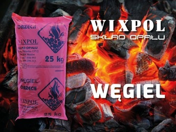 WĘGIEL ORZECH  WORKOWANY 25kg