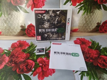 Metal Gear Solid 3D Snake Eater ! Stan BDB ! 3DS !