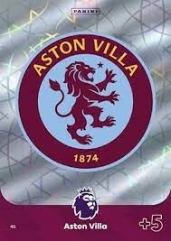 karta Panini Premier League Aston Villa crest