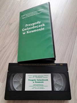 Przygody gwiazdeczek w kosmosie kaseta VHS 