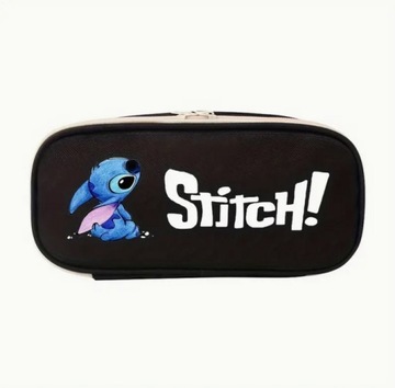 Piórnik Disney Stitch czarny pojemny