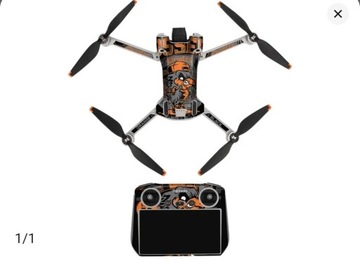 Dji mini3pro RC  naklejki na drona 2+1gratis