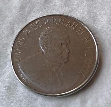 Watykan - Jan Paweł II - 50 lirów - 1989r.