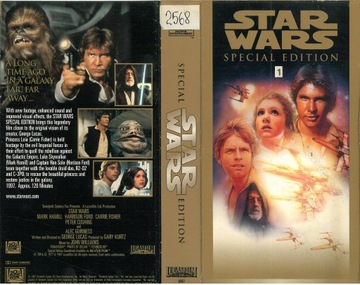 Gwiezdne wojny - STAR WARS - Film VHS