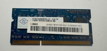 Pamięć RAM DDR3 NANYA NT2GC64B88B0NS-CG 2 GB