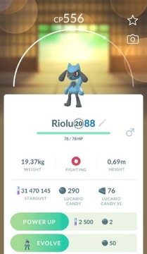 Riolu Pokemon Go  EGG