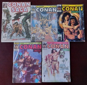 Conan Marvel 5 zeszytów