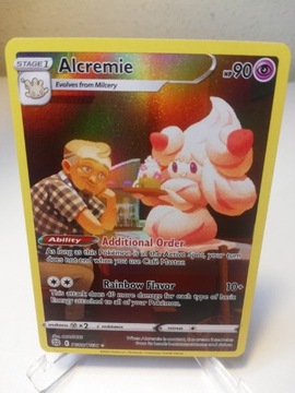 Karta Pokemon Alcremie TG08/TG3O (Brilliant Stars)