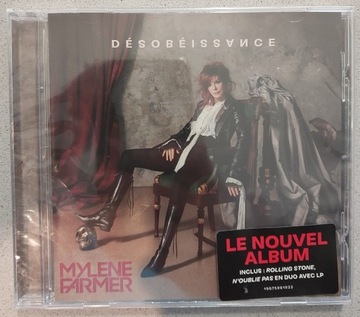 Mylene Farmer Desobeissance CD nowa w folii 