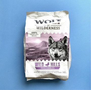 Wolf of Wilderness Wild Hills Mini Kibbles 1 kg