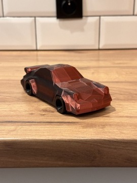 Figurka Geometryczna Porsche 911 turbo ozdoba