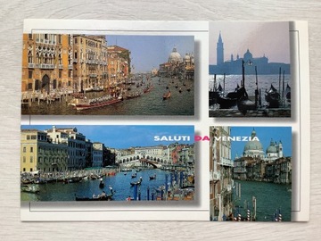 Wenecja pocztówka Włochy