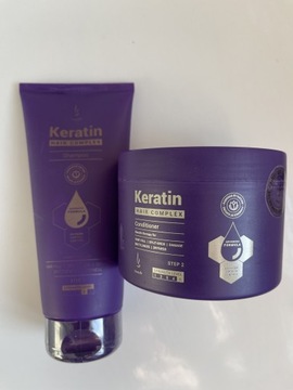 Szampon Keratin Beauty Hair + Odżywka Keratin 