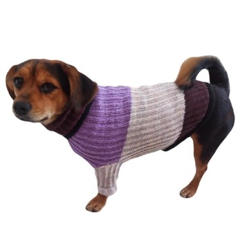 Sweterek ubranko dla psa rozm. M ciepły Golfik  PL