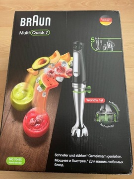 Blender ręczny Braun MultiQuick 7 MQ7045X