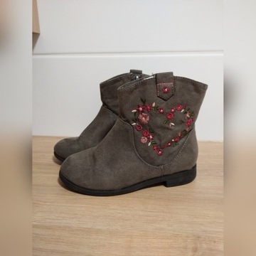 Buty kozaki wiosenne, wiosna-jesień r.24 Primark