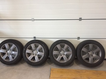 opony+felgi Audi A6 C7 17x5x112 oryginał michelin 