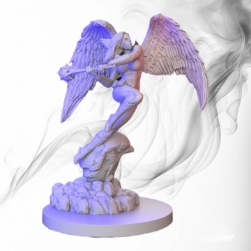 Figurka druk 3D żywica " Hawkgirl"- 120 mm