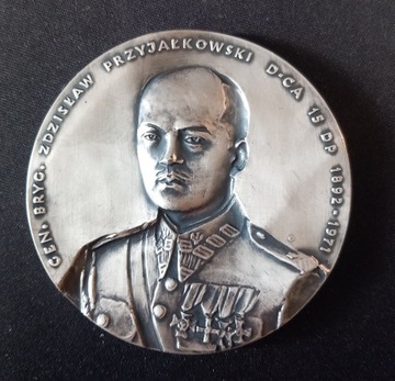 MEDAL GENERAŁ ZDZISŁAW PRZYJAŁKOWSKI