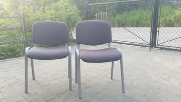 Krzesła konferencyjne biurowe używane