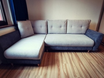 Narożnik sofa kanapa z funkcją spania Agata meble