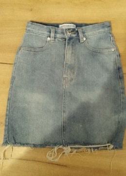 Spódnica mini, XS, Pull &Bear, jeans