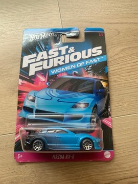 Hot Wheels mazda rx-8 woman Fast & Furious